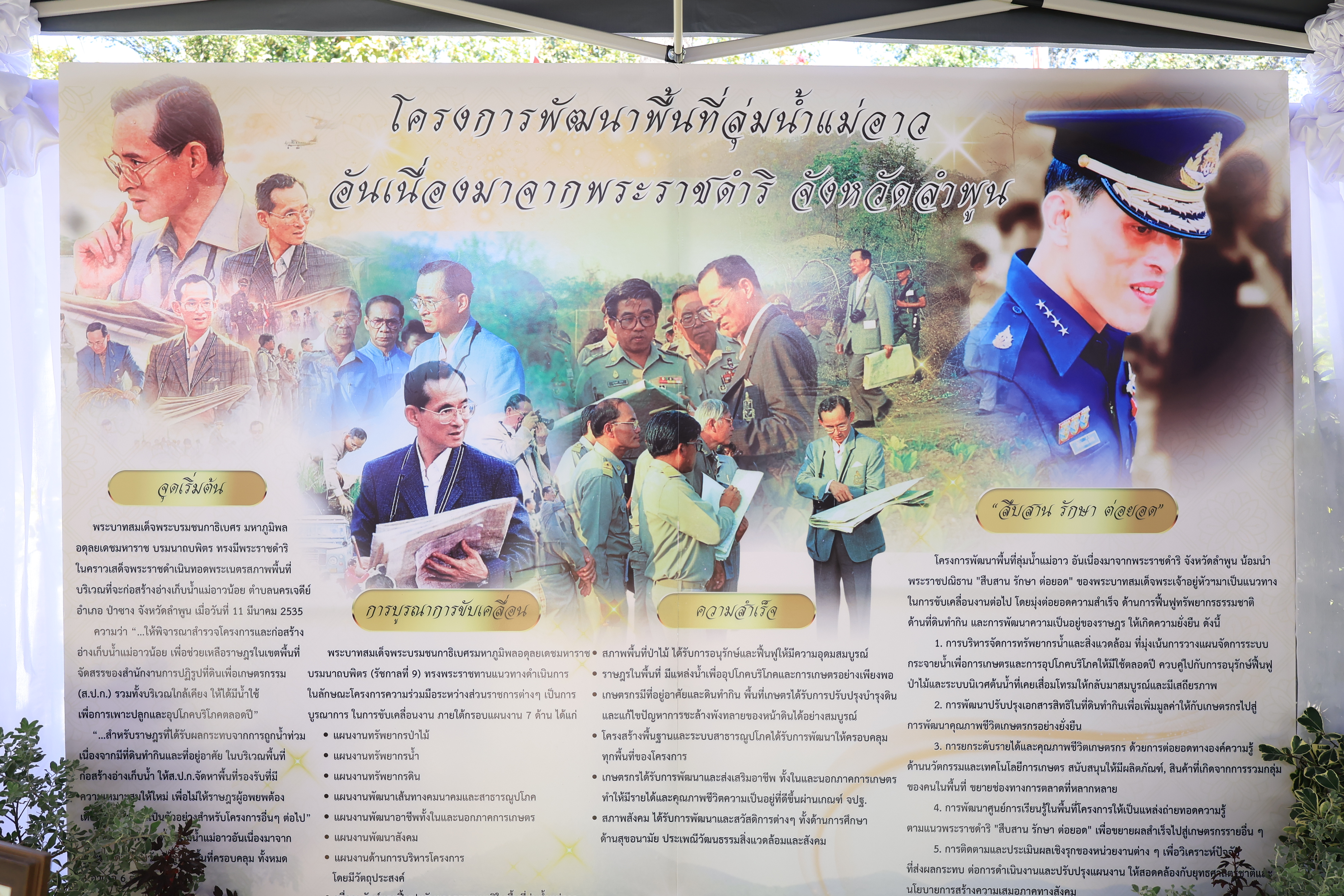 title - องคมนตรี ลงพื้นที่ติดตามและขับเคลื่อนโครงการพัฒนาพื้นที่ลุ่มน้ำแม่อาวอันเนื่องจากพระราชดำริ ตำบลนครเจดีย์ อำเภอป่าซาง จังหวัดลำพูน